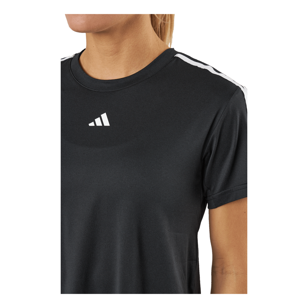 AEROREADY Train Essentials 3-Stripes T-Shirt Black