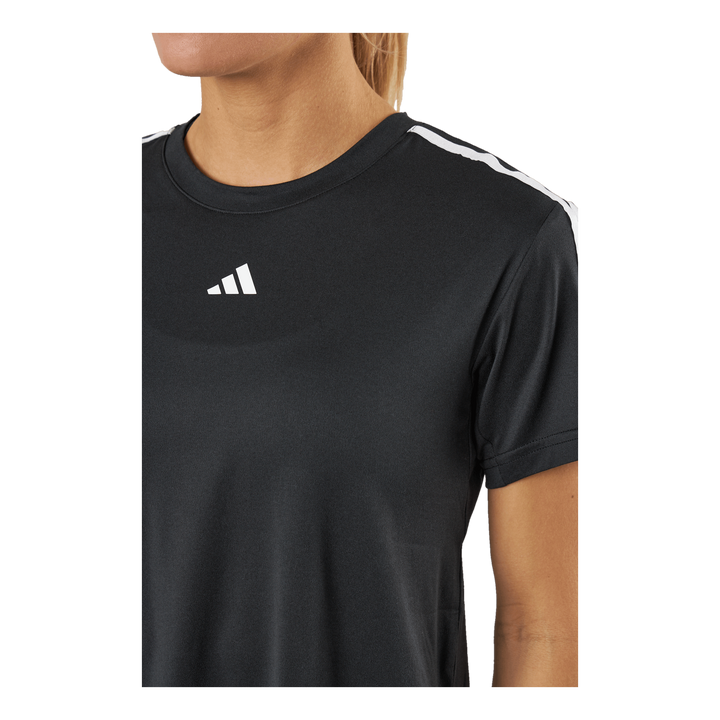 AEROREADY Train Essentials 3-Stripes T-Shirt Black