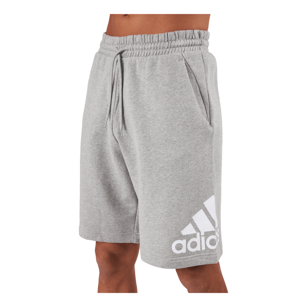 Essentials Big Logo French Terry Shorts Medium Grey Heather
