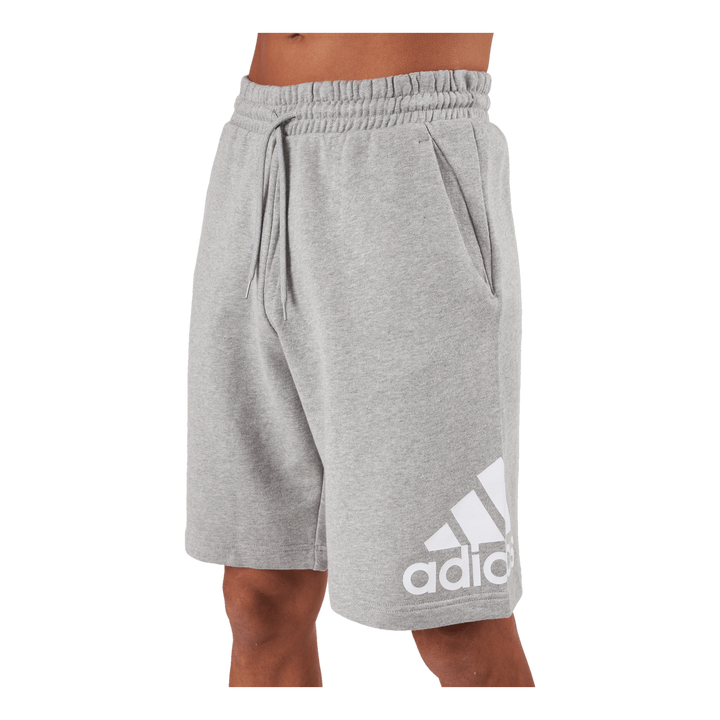 Essentials Big Logo French Terry Shorts Medium Grey Heather