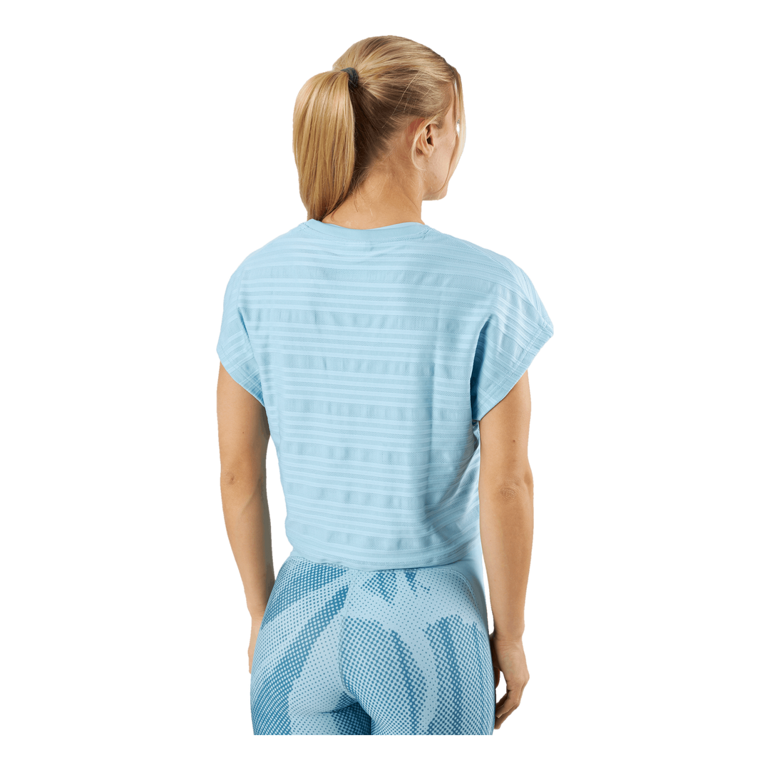 Perforated T-Shirt Blue Pearl