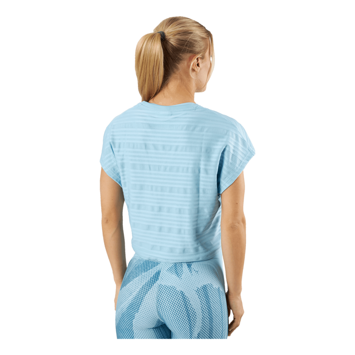 Perforated T-Shirt Blue Pearl