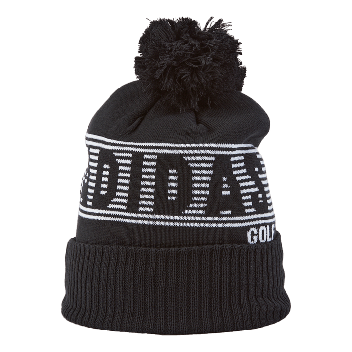 Pom Beanie Black