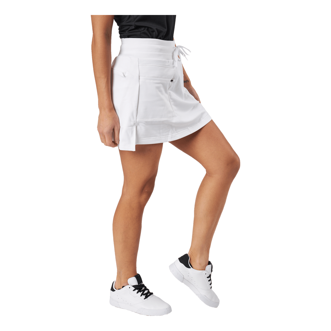 W Wrp Knt Skort White