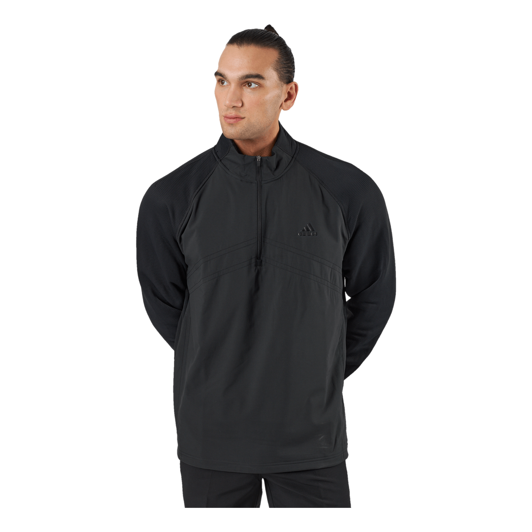 Stmnt 1/4 Zip Black