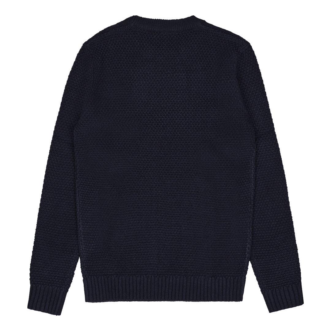 Jjcraig Knit Crew Neck Sky Captain