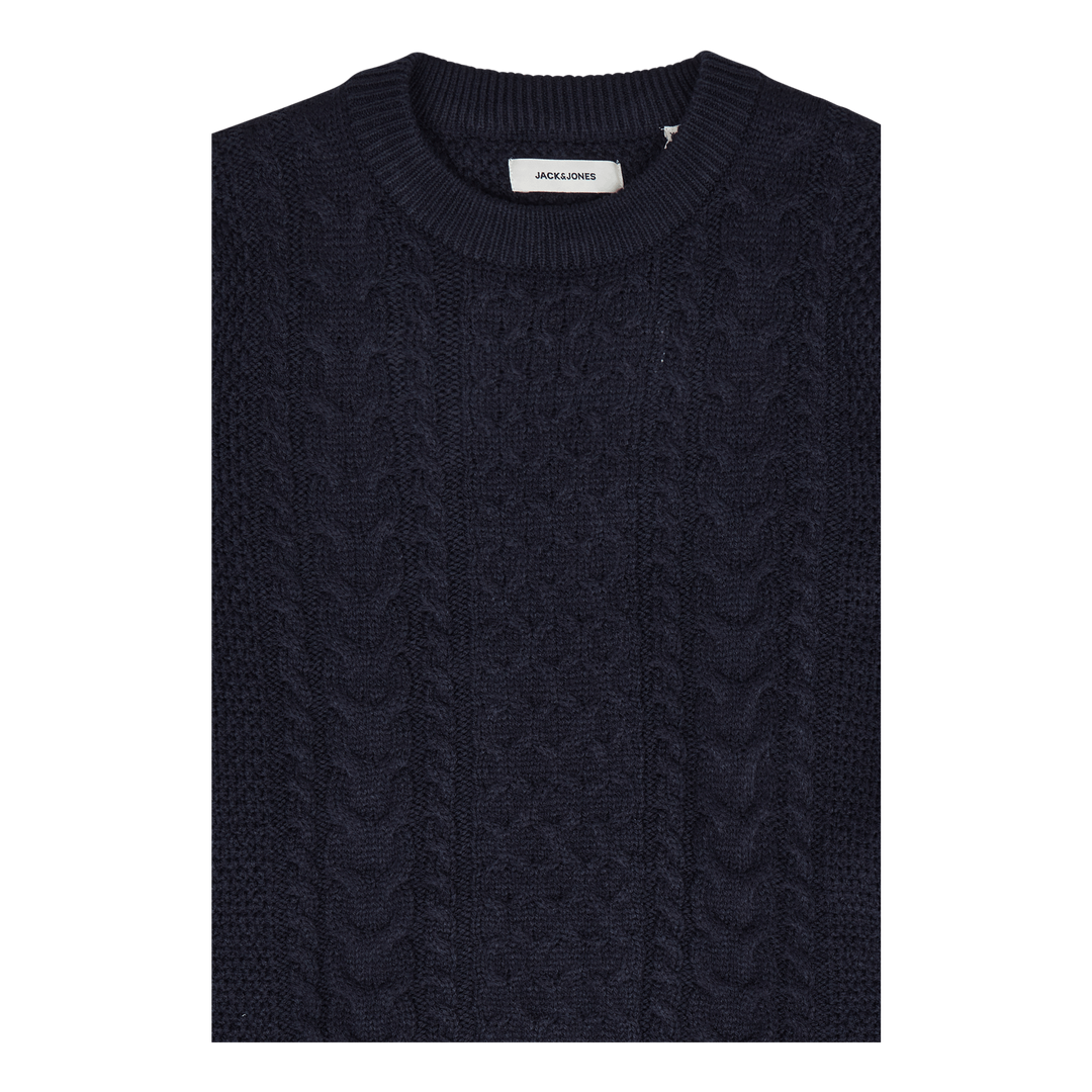 Jjcraig Knit Crew Neck Sky Captain
