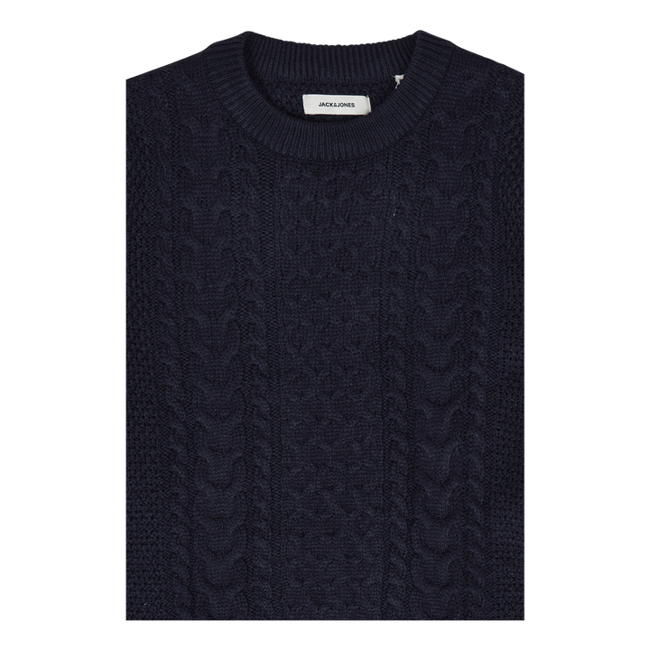Jjcraig Knit Crew Neck Sky Captain
