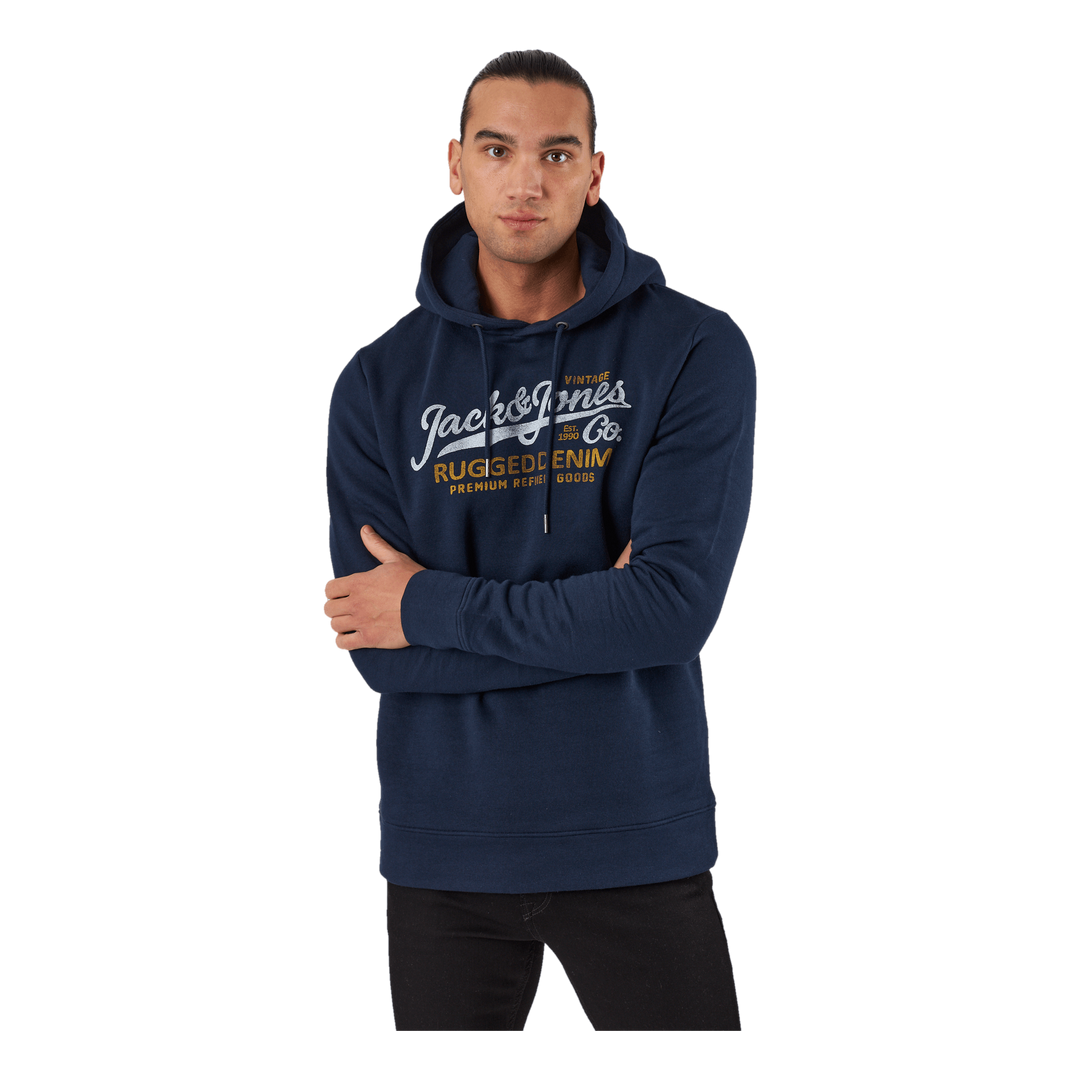 Jprblubooster Sweat Hood July  Navy Blazer