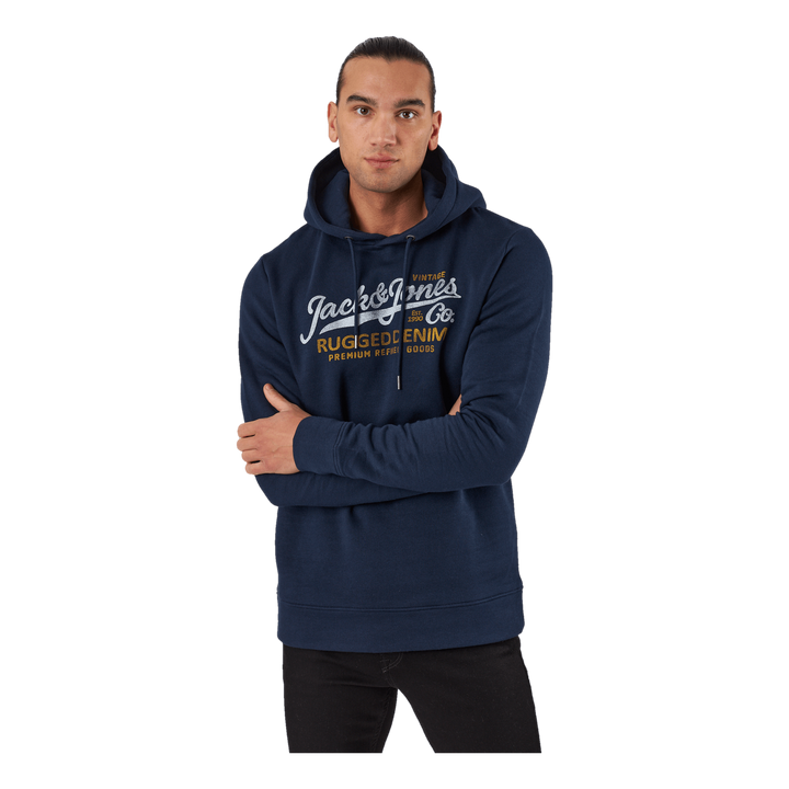 Jprblubooster Sweat Hood July  Navy Blazer