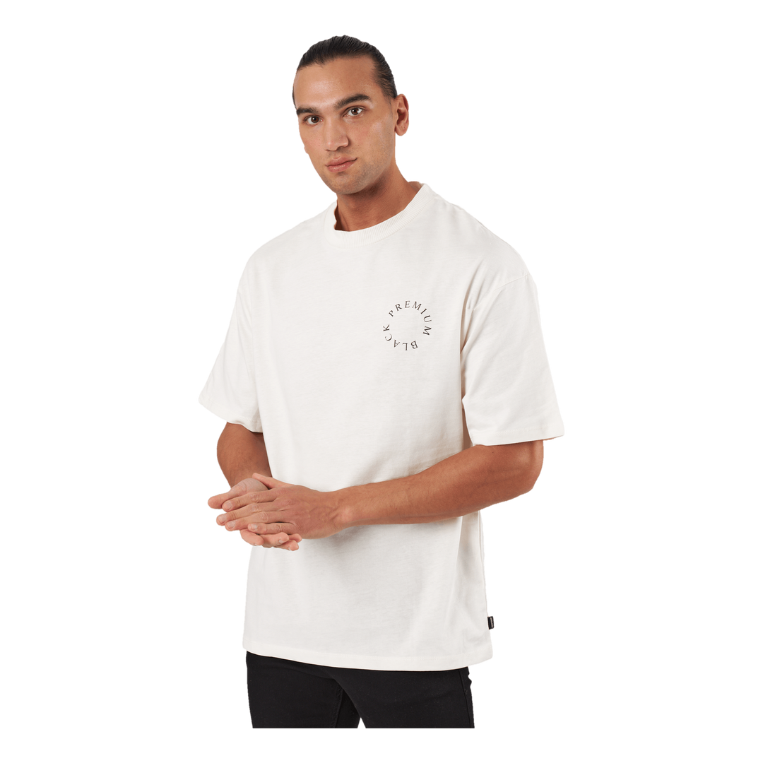 Jprblakam Ocean Back Tee Ss Cn Egret