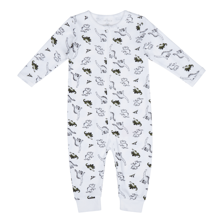 Nbmnightsuit 2p Zip Loden Dino Loden Green