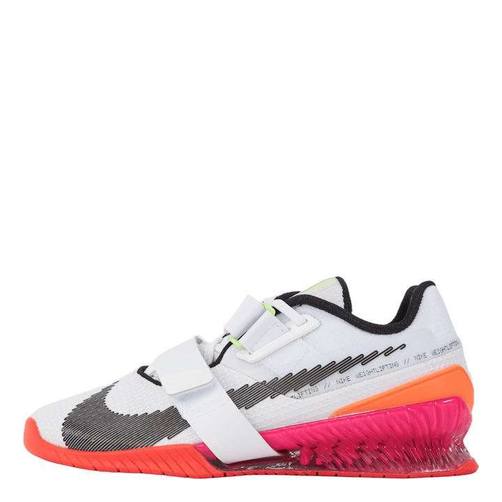 Romaleos 4 Se White/blk - Brt Crmsn-pnk Blst