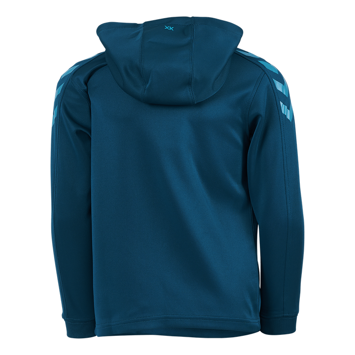 Hmlcore Xk Poly Kids Sweat Hoo Blue Coral