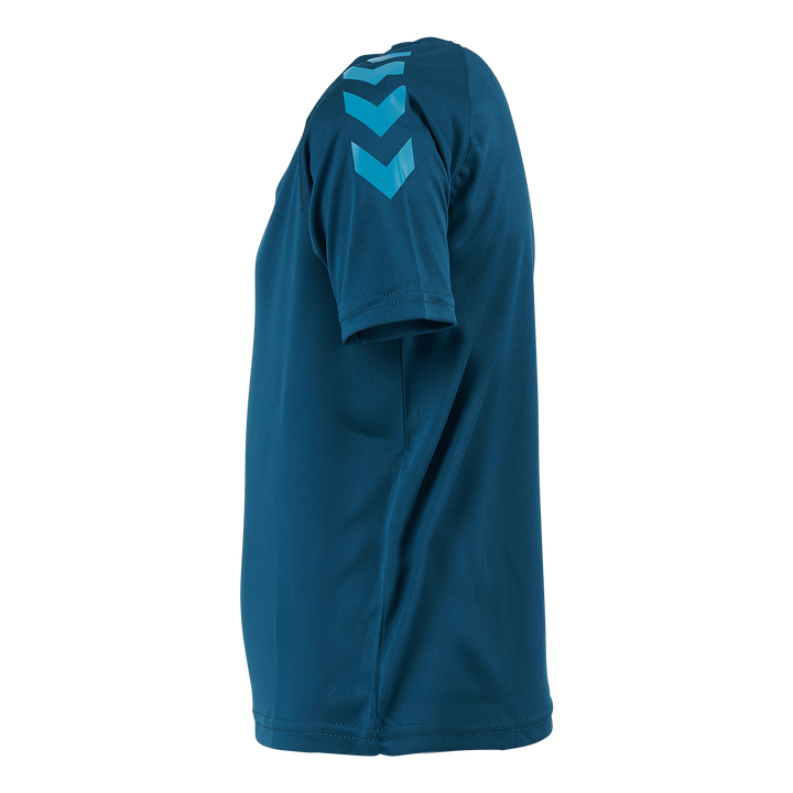 Hmlcore Xk Core Poly T-shirt S Blue Coral