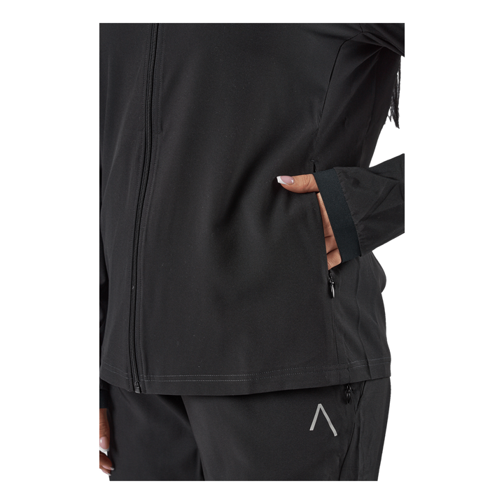 Tulip Hood Jacket Black