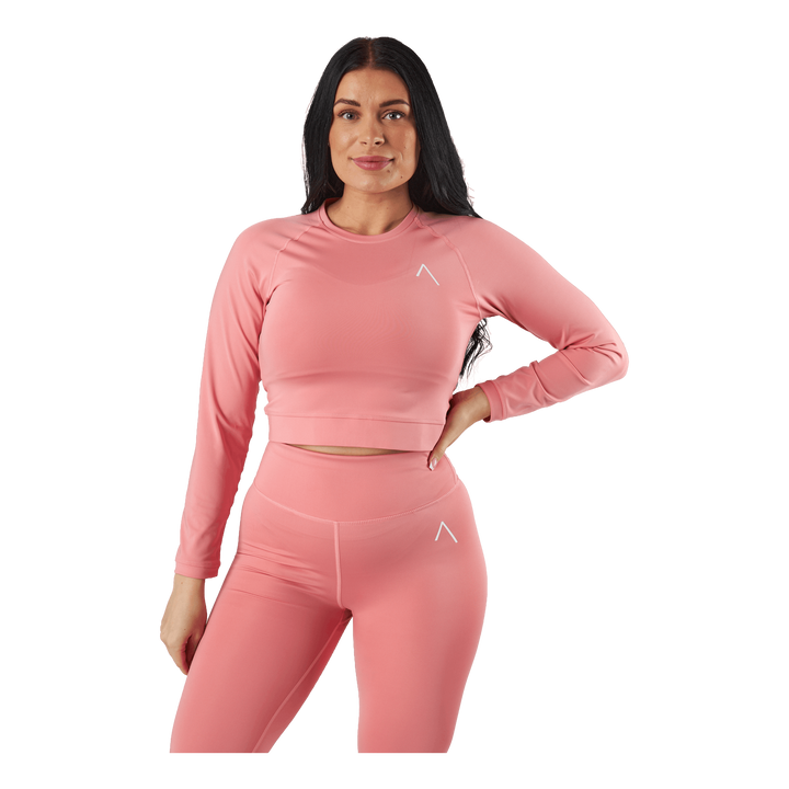 Blacc Recy Long Sleeve Top Mauveglow