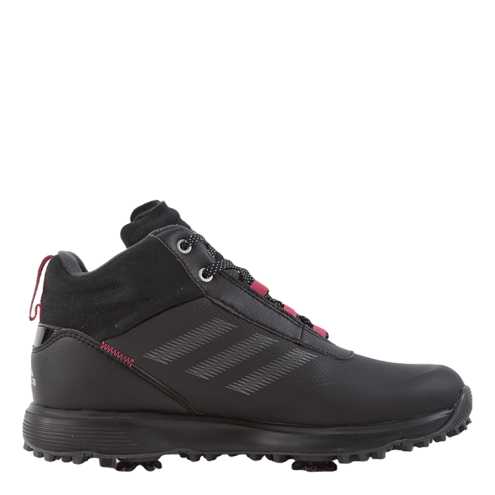 S2G Mid-Cut Golf Shoes Core Black / Dark Silver Metallic / Wild Pink