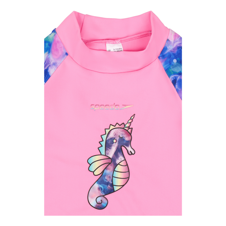 Speedo Bb Girl Pink Sunscreen  Pink/blue