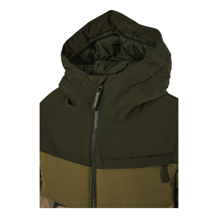 Ropedrop Jacket - Boys' Forest Night /olive