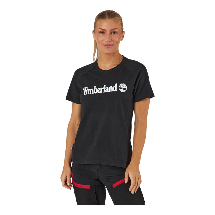 Timberland Logo T-shirt For Wo Black