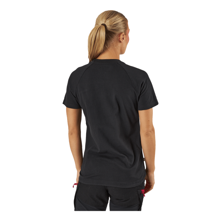 Timberland Logo T-shirt For Wo Black