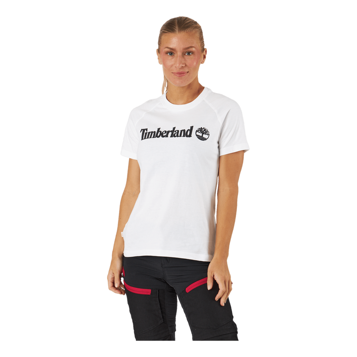 Timberland Logo T-shirt For Wo White