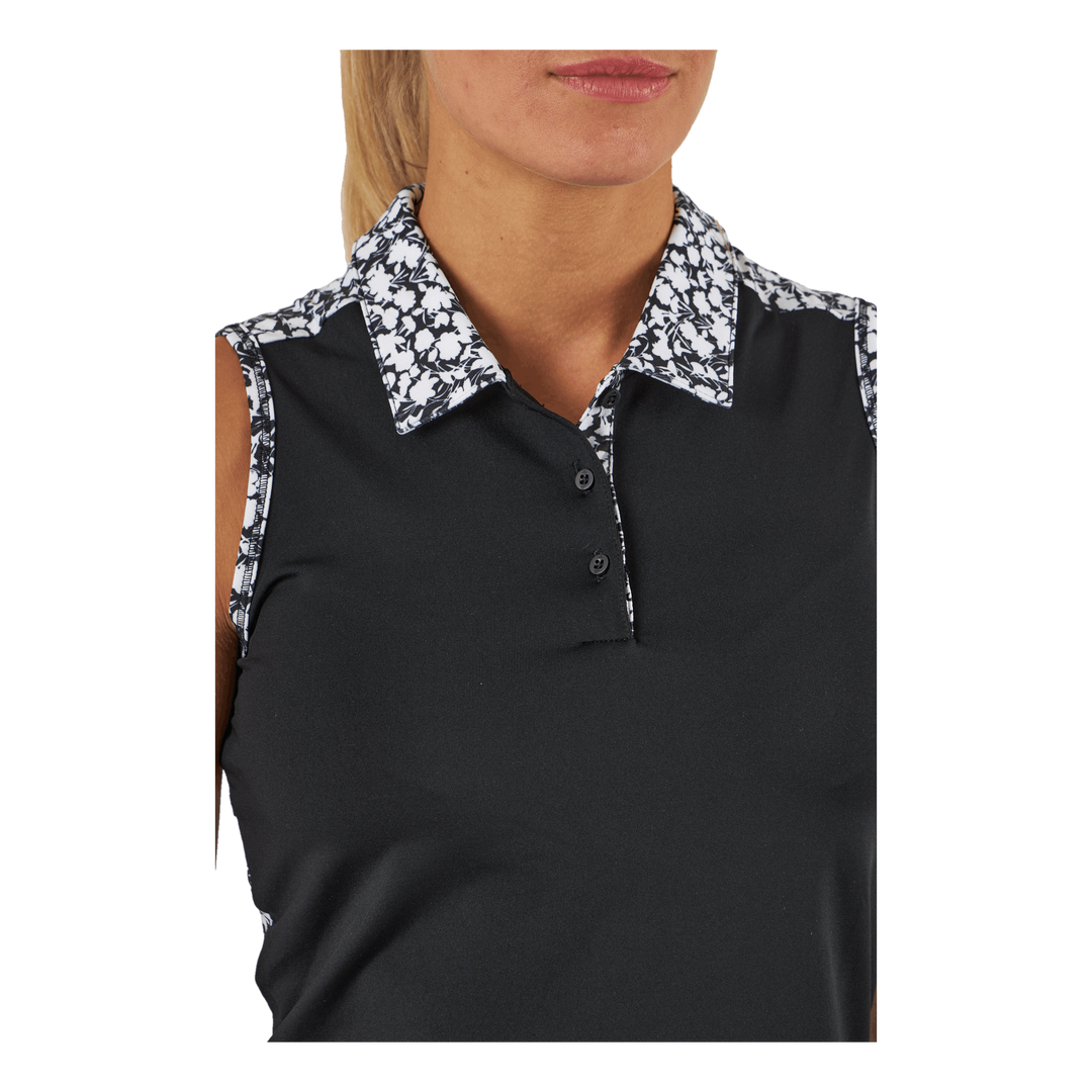 Ultimate365 Sleeveless Golf Polo Shirt Black