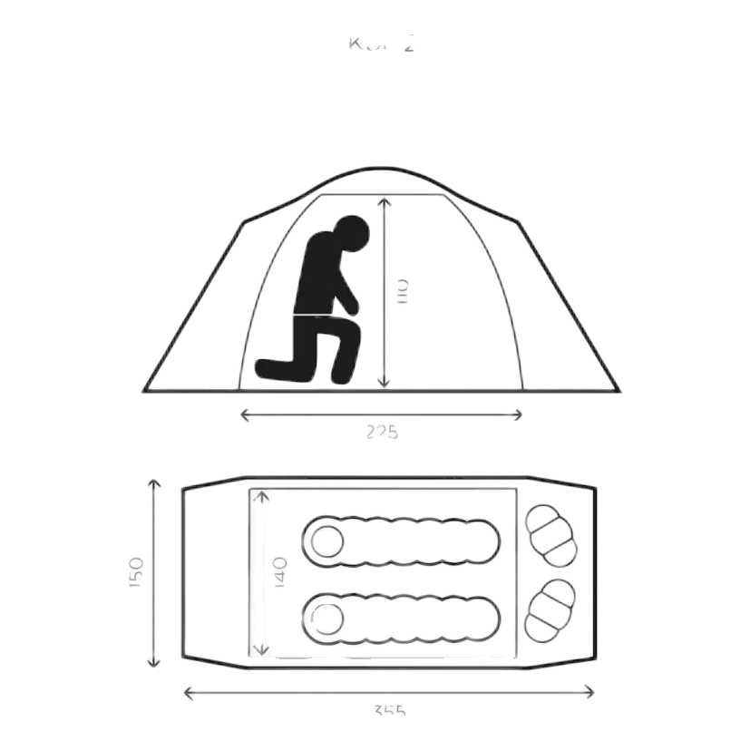Koli Finland 2 Tent Green