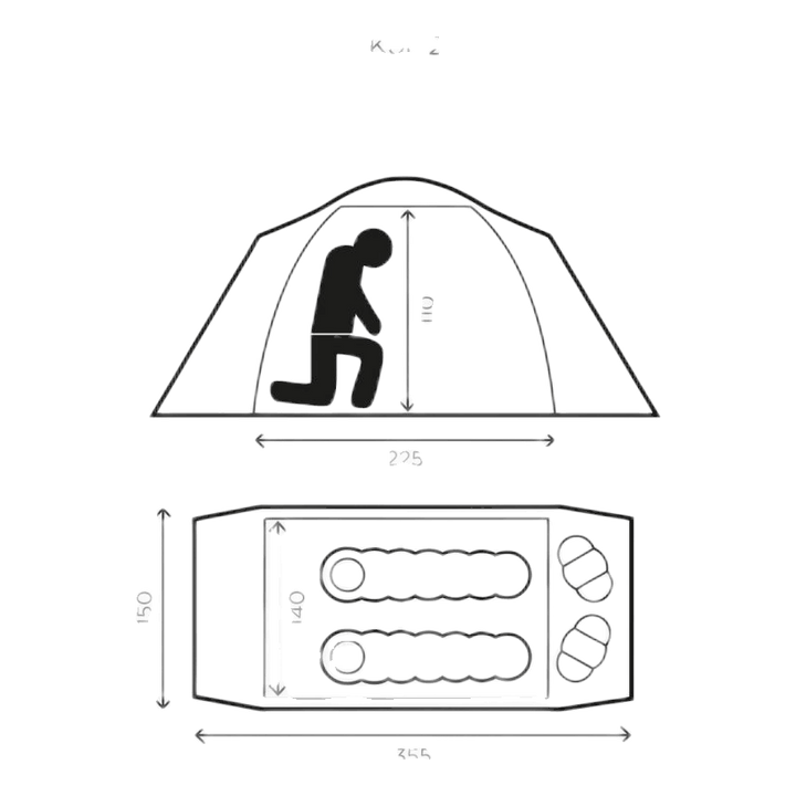 Koli Finland 2 Tent Green