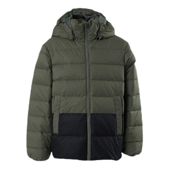Amund Down Jacket Green/Grey