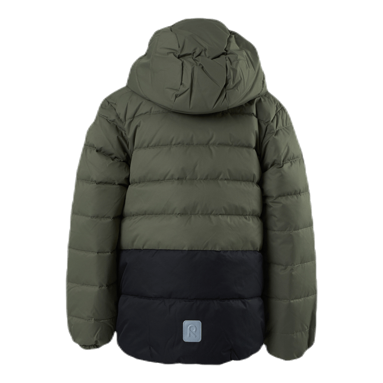 Amund Down Jacket Green/Grey