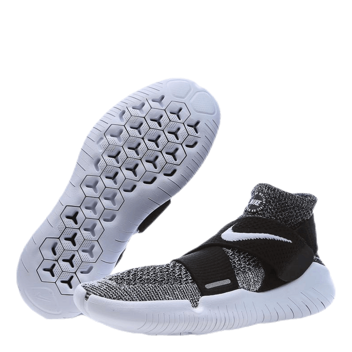 Free Run Motion Flyknit 2018 White/Black