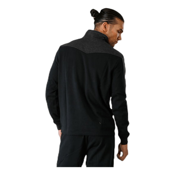 Premium Fleece 1/4 Zip Black