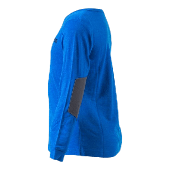 Myske Wool Kids Shirt Blue