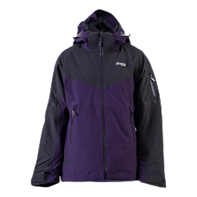 Bergans of Norway Oppdal Ins Youth G Jkt Purple Grey Sportamore