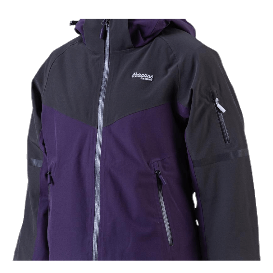 Oppdal Ins Youth G Jkt Purple/Grey