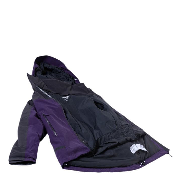 Oppdal Ins Youth G Jkt Purple/Grey