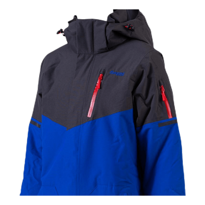 Knyken Insulated Youth Jacket Blue/Grey
