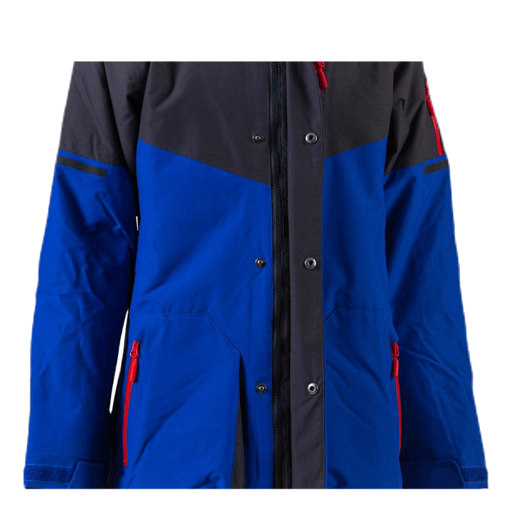 Knyken Insulated Youth Jacket Blue/Grey