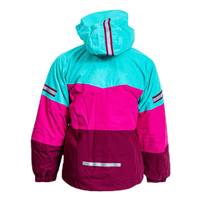 Lilletind Insulated Kids Jacket Pink/Green