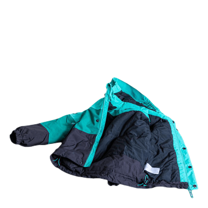 Lilletind Insulated Kids Jacket Green/Grey