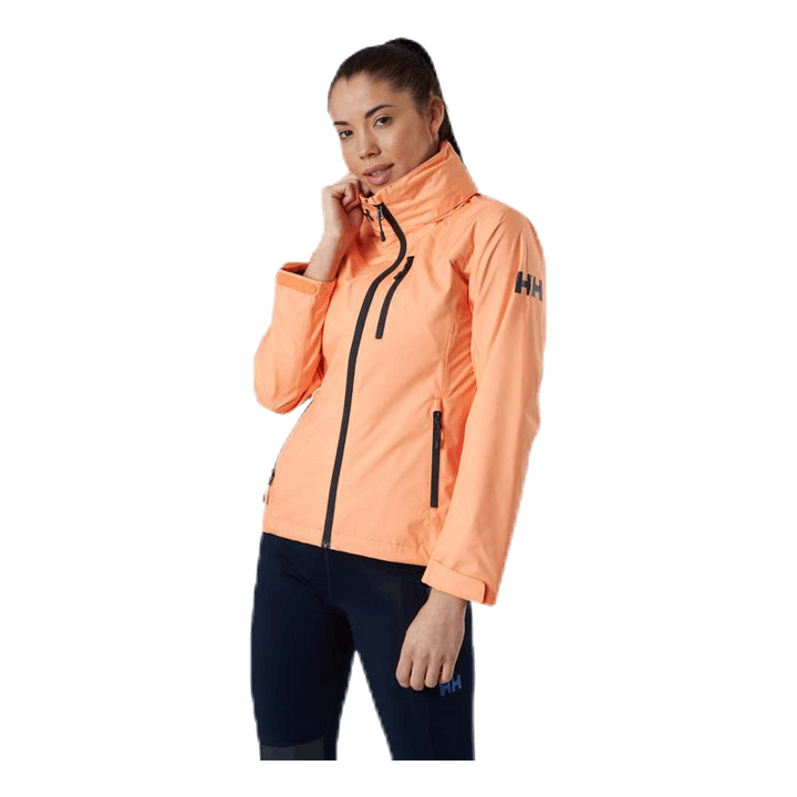 Crew Hooded Jacket Pink