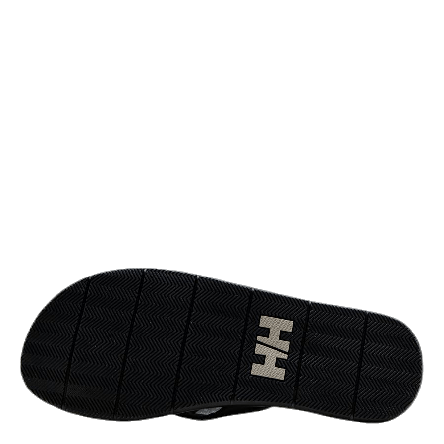 Seasand Leather Sandal Black