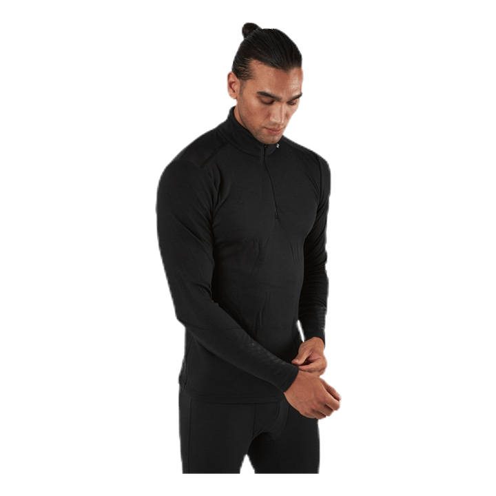 Lifa Merino Midweight 1/2 Zip Black