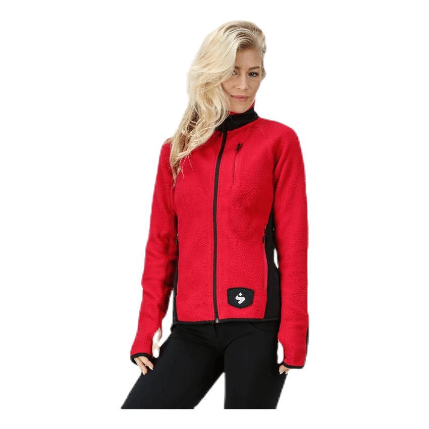 Sweet Protection Lumberjane Fleece Jacket Red – - Main Image