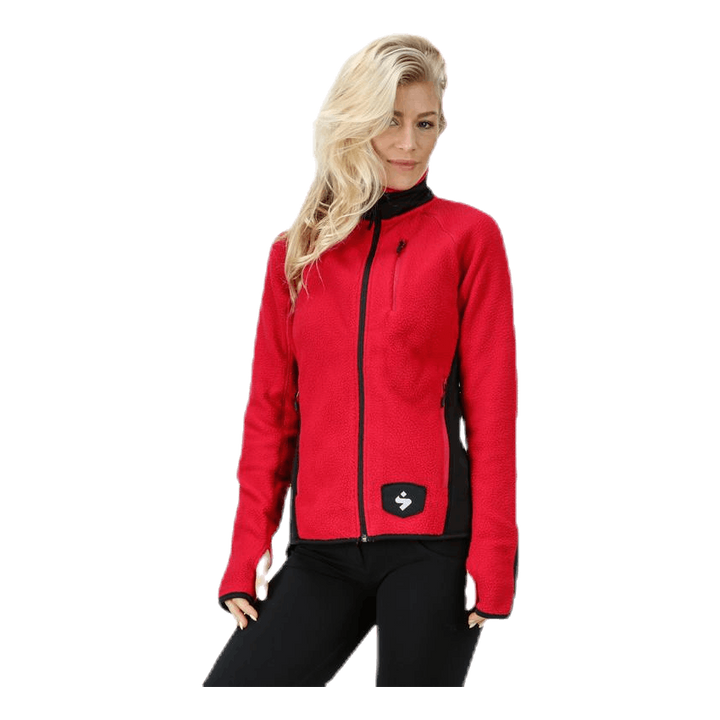 Lumberjane Fleece Jacket Red