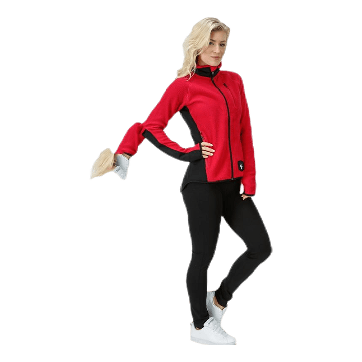 Lumberjane Fleece Jacket Red
