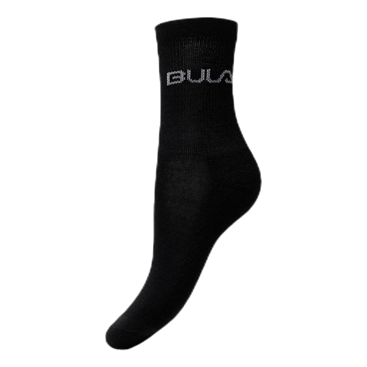 2-Pack Wool Socks Junior Blue/Black