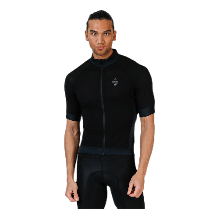 Crossfire Merino SS Jersey M Black